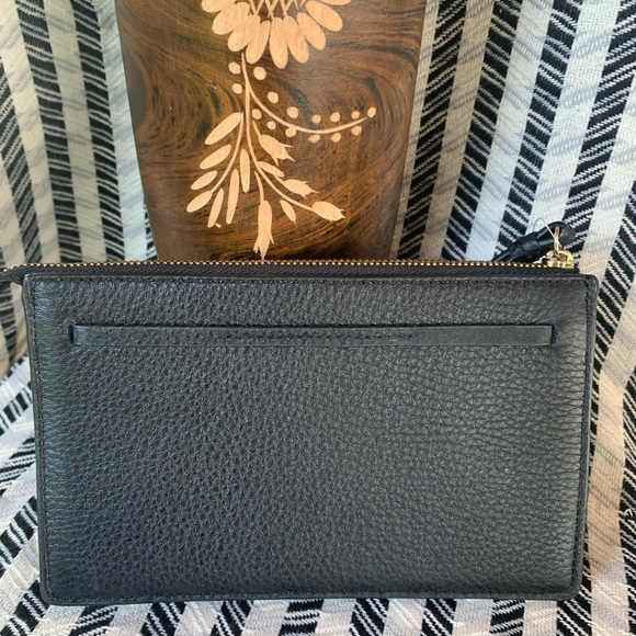 Kate spade wristlet Hayes black warm new wallet - Picture 3 of 5